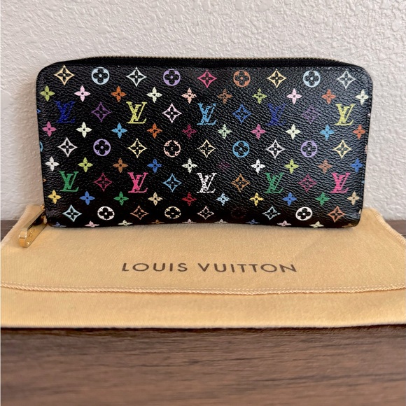 Louis Vuitton Handbags - LOUIS VUITTON Limited Edition Murakami Zippy Wallet